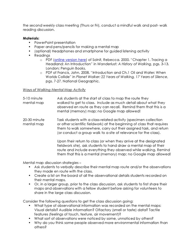 Watershed Walking: Experiential Tools for Connecting People, Place and Water - Page 3